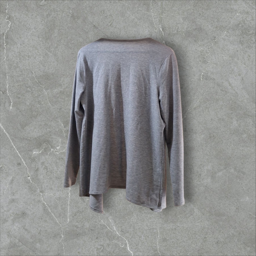 Sonoma Elegant Gray Women's Cardigan Sweater SIZE Large - Picture 6 of 6